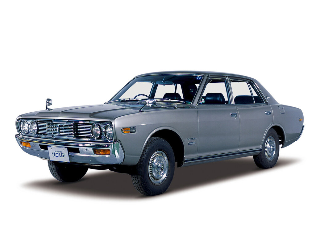 Nissan Gloria (230, H230, N230) 4 поколение, рестайлинг, седан (07.1972 - 05.1975)